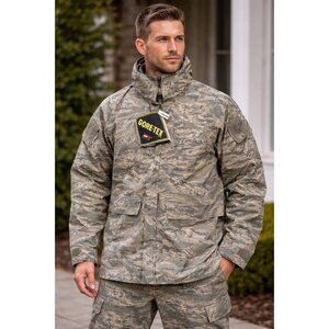 NEW Gore-Tex US Air Force Large Regular All Purpose Jacket With Hood